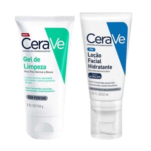 Kit Loção Facial Hidratante + Gel de Limpeza